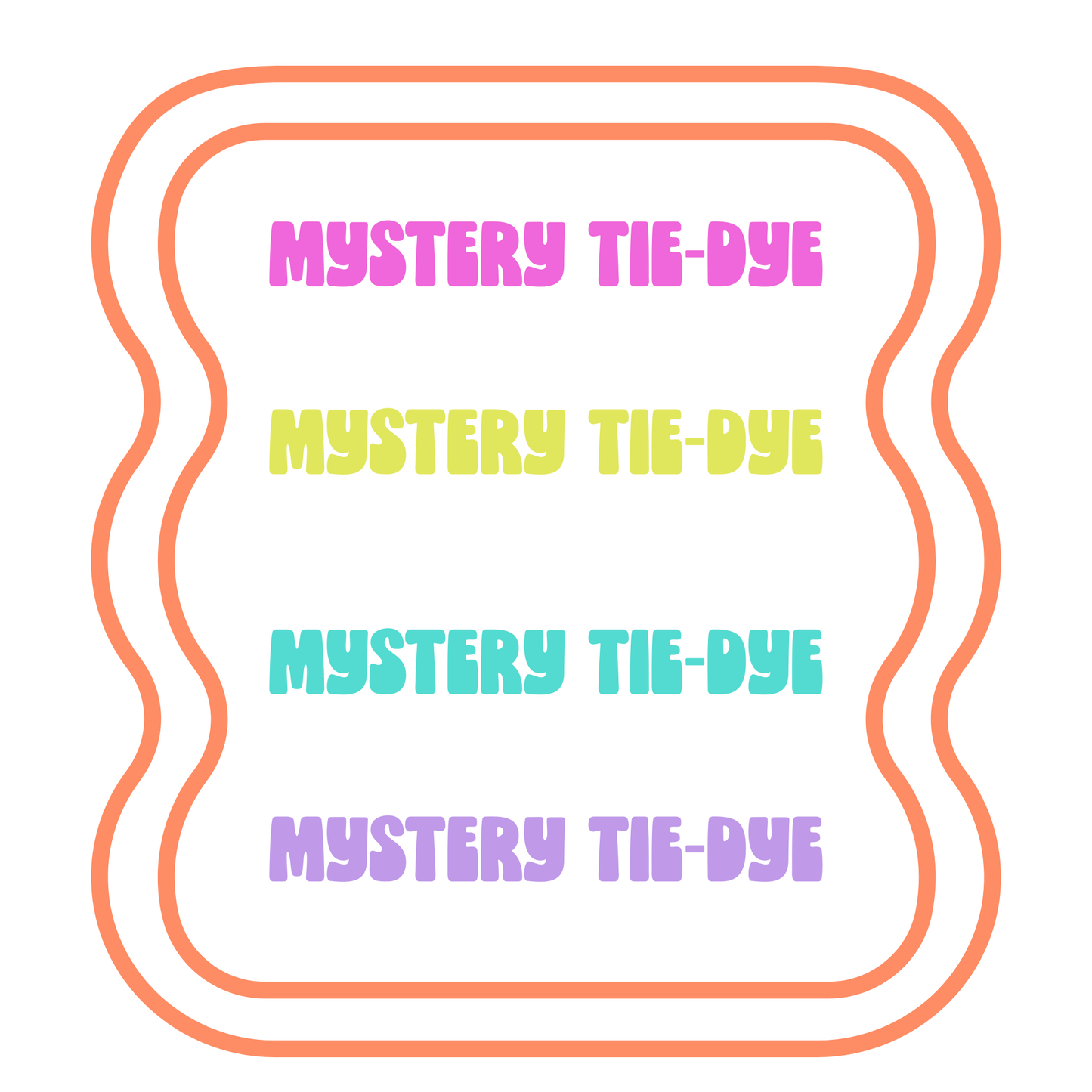 MYSTERY TIE-DYE - FRONT KNOT