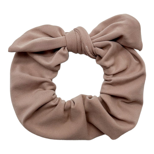 SAND - BOW SCRUNCHIE