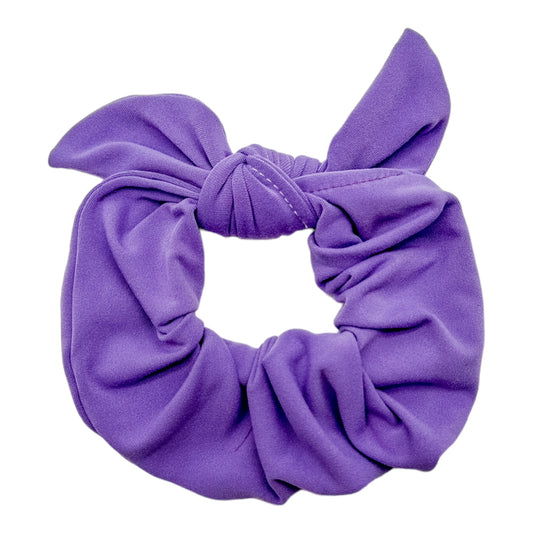 PERIWINKLE - BOW SCRUNCHIE