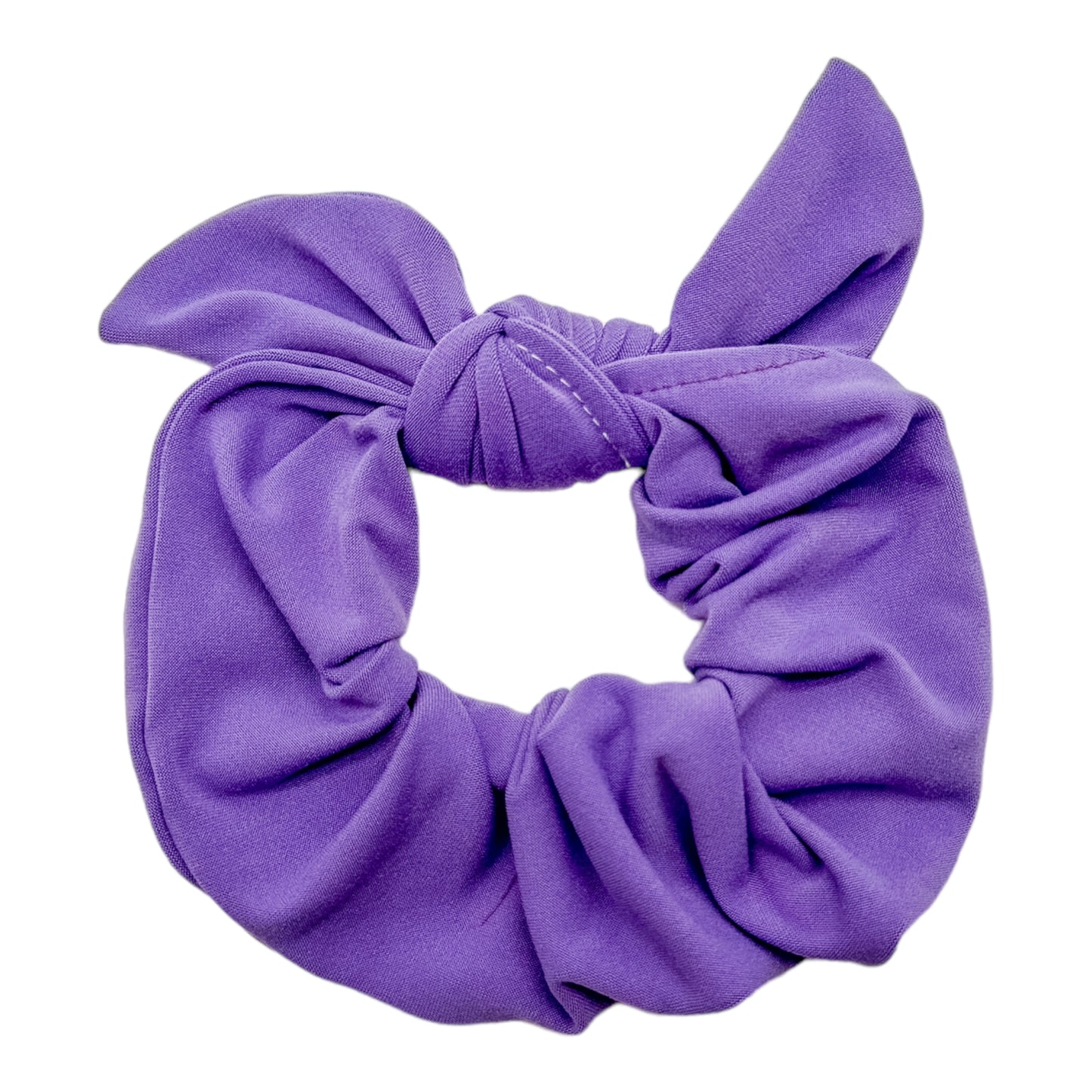 PERIWINKLE - BOW SCRUNCHIE