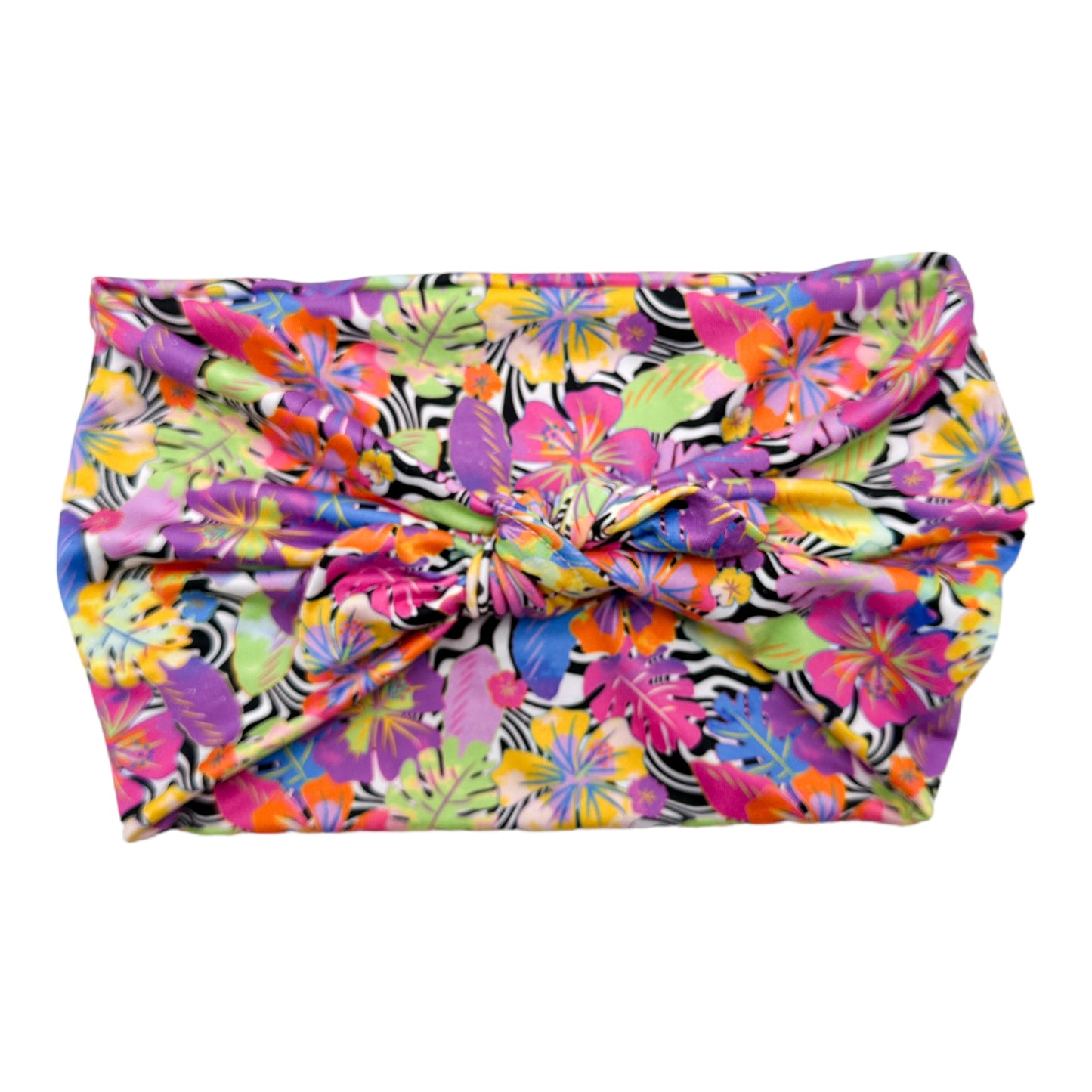BRIGHT TROPICAL FLOWERS - LUXE