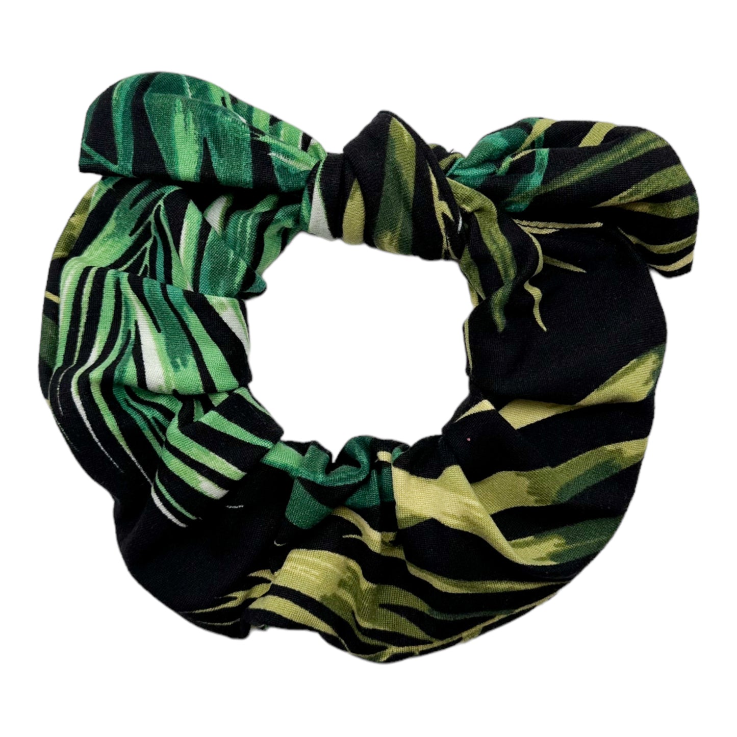 ONYX PALM - BOW SCRUNCHIE