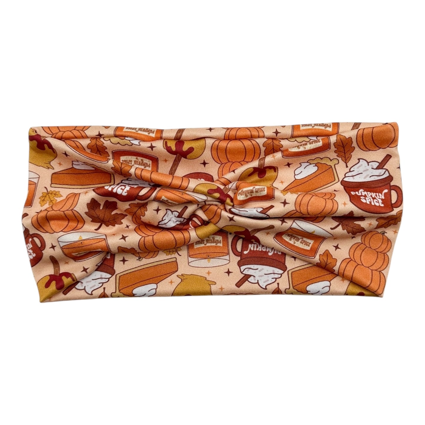 PUMPKIN SPICE - FRONT KNOT