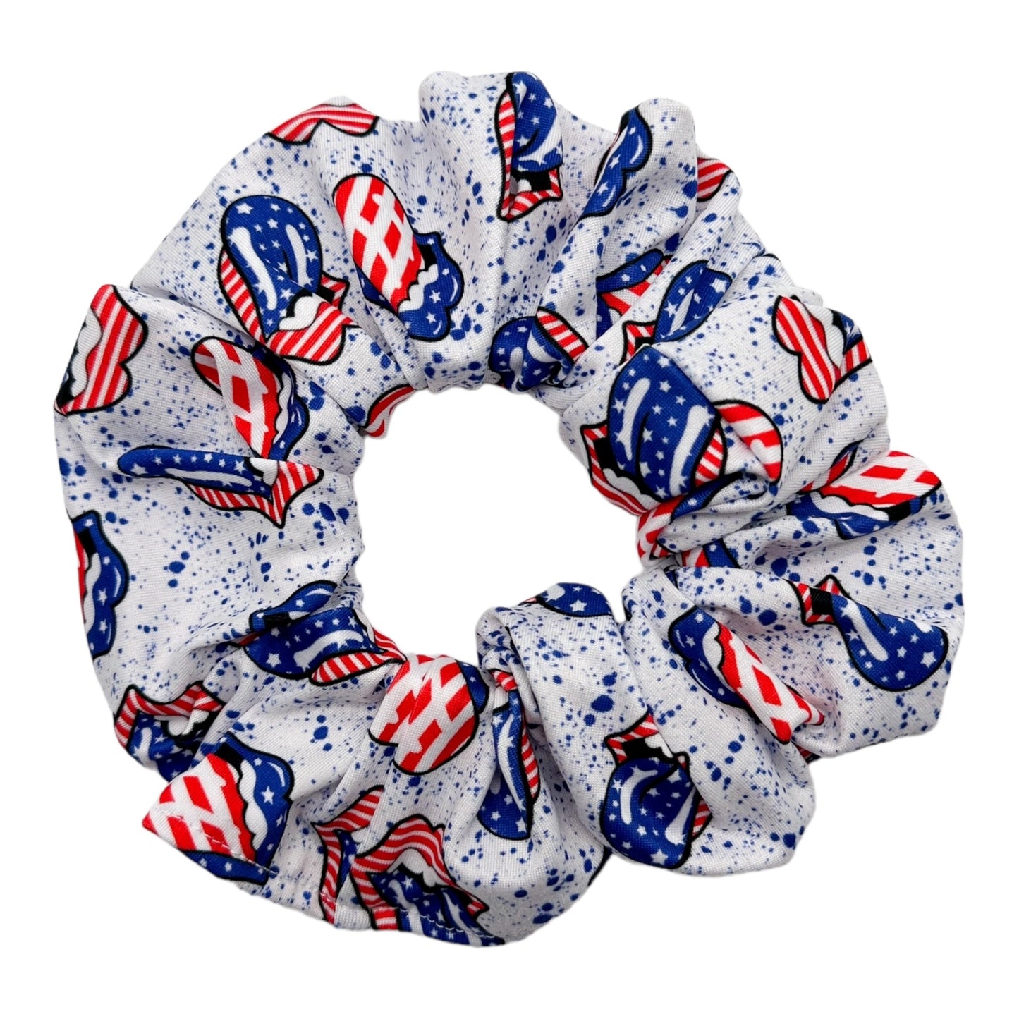 RWB MOUTHS - OVERSIZED SCRUNCHIE