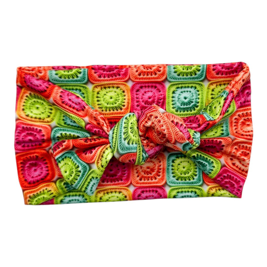 NEON CROCHET - WIDE TIE