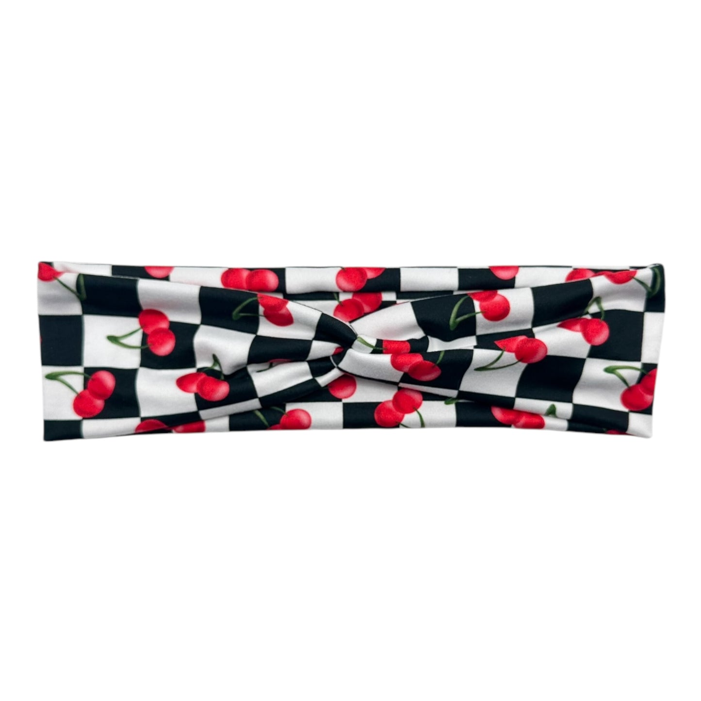 CHERRIES & CHECKERS - TINY KNOT