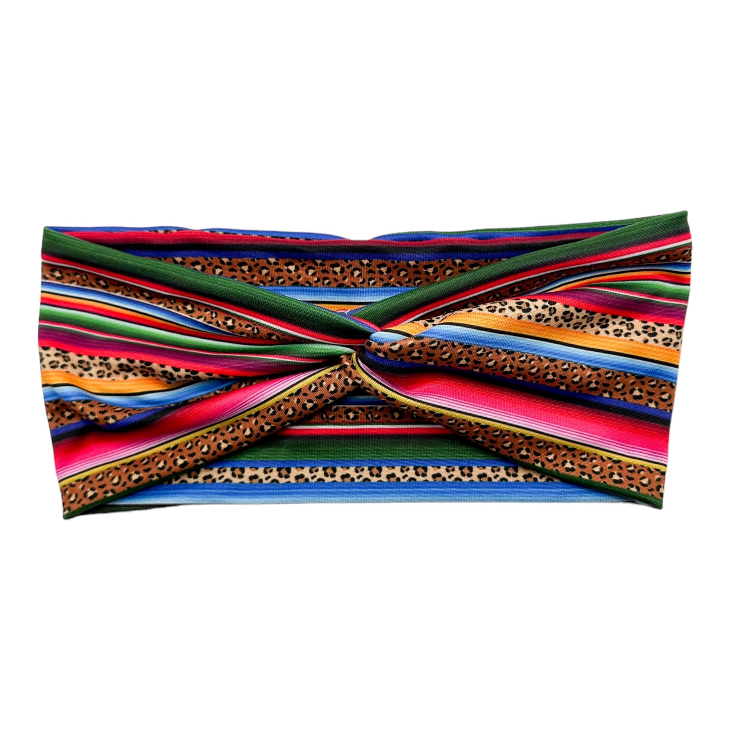 LEOPARD SERAPE - FRONT KNOT
