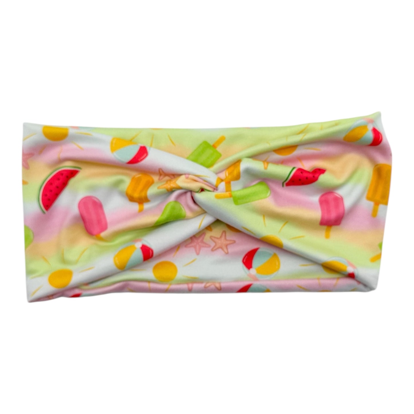 SUN/POPSICLES/WATERMELONS - FRONT KNOT