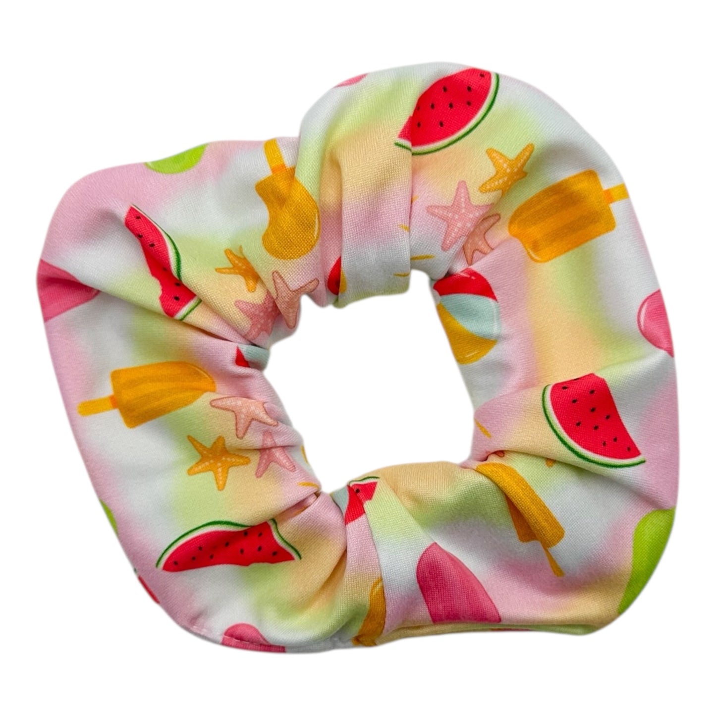 SUN/POPSICLES/WATERMELONS - SCRUNCHIE
