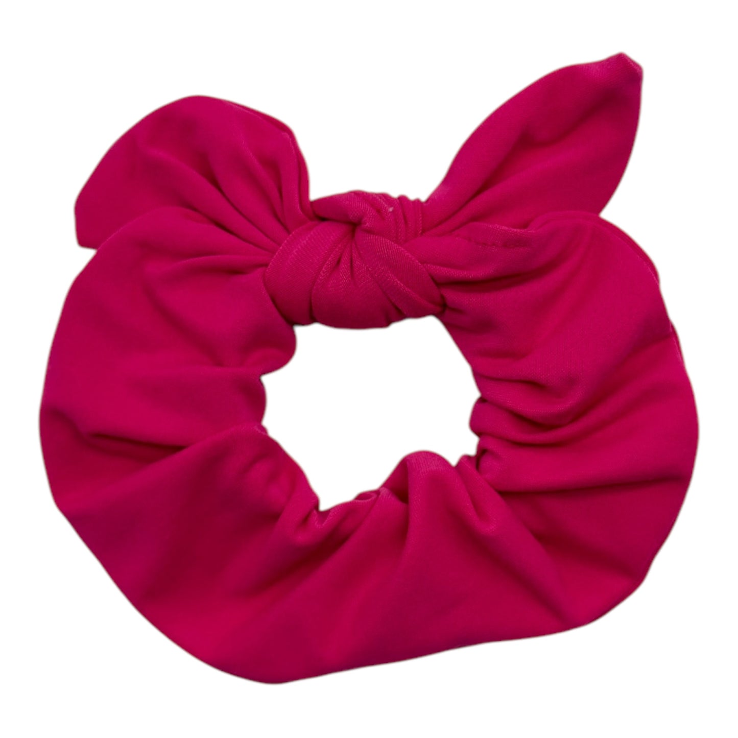 MAGENTA - BOW SCRUNCHIE
