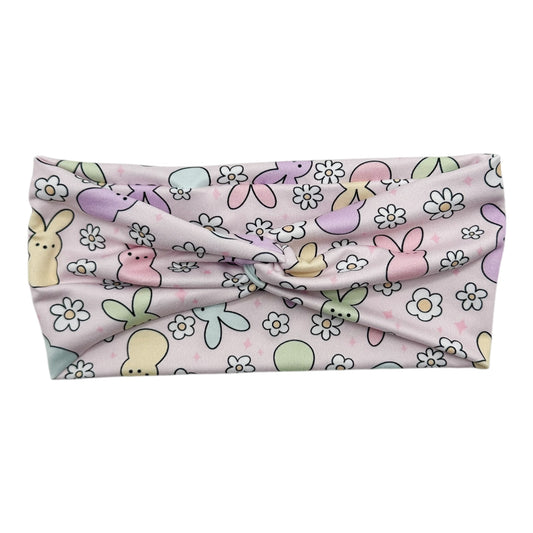 PASTEL HOP ON LIGHT PINK - FRONT KNOT