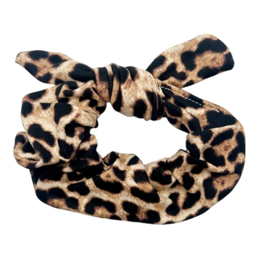 PERFECT LEOPARD - BOW SCRUNCHIE