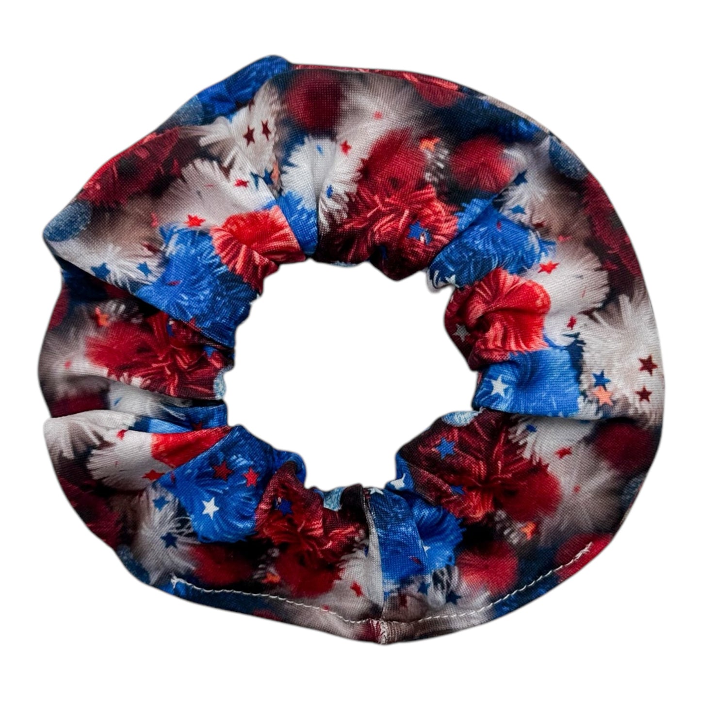 POM POMS RWB - REGULAR SCRUNCHIE