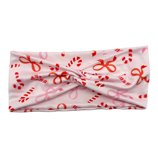 BOWS & CANDY CANES - FRONT KNOT