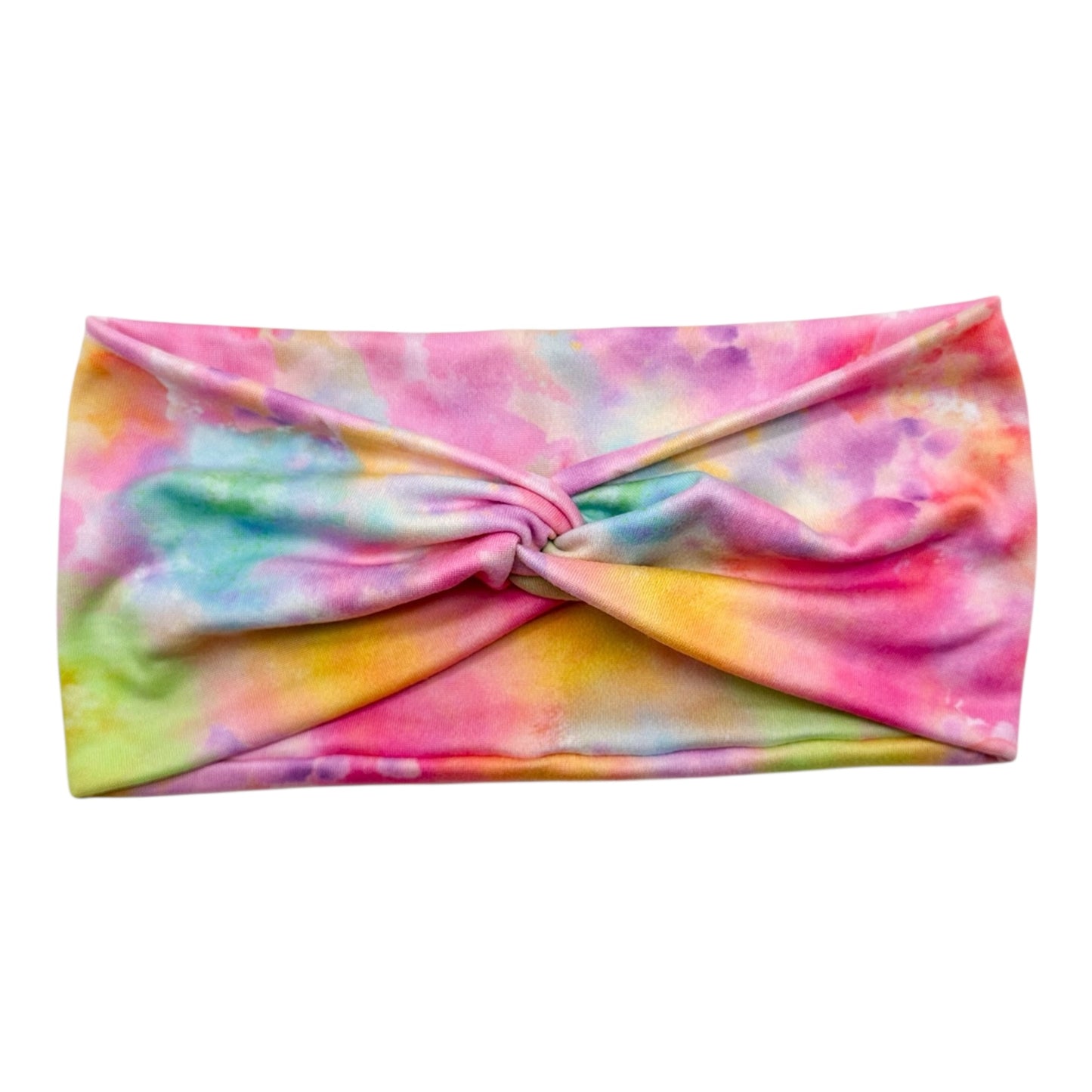 PASTEL RAINBOW INKS - FRONT KNOT