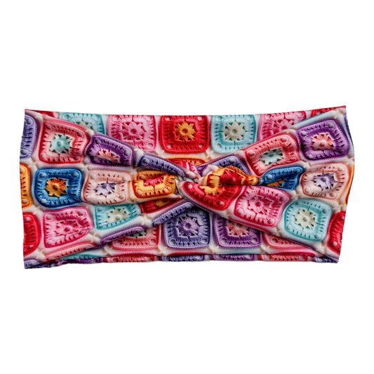 BRIGHT CROCHET - FRONT KNOT