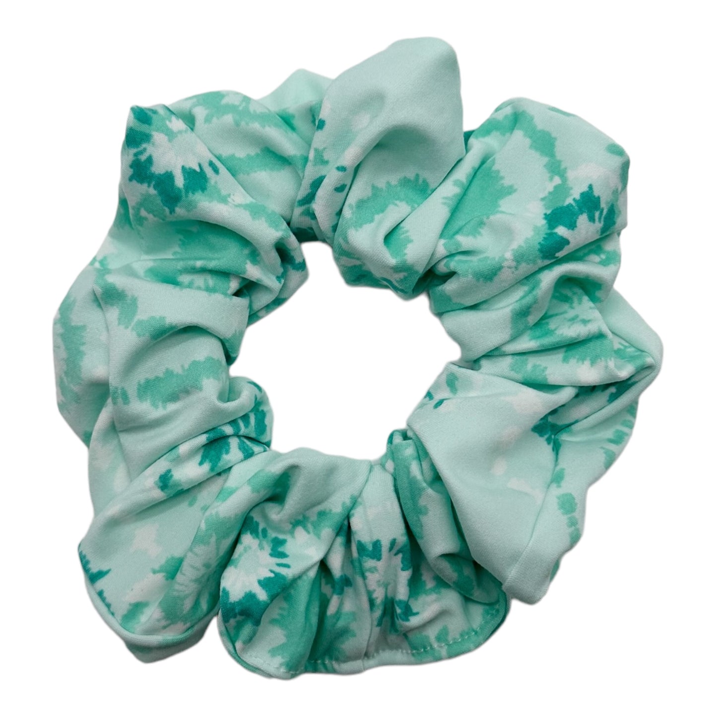 TEAL BURST - OVERSIZED SCRUNCHIE