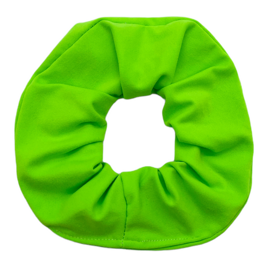 HIGHLIGHTER GREEN - REGULAR SCRUNCHIE