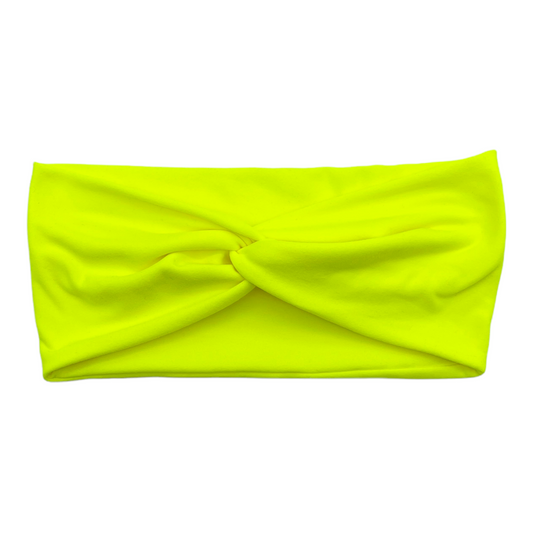 FLUORESCENT YELLOW - FRONT KNOT