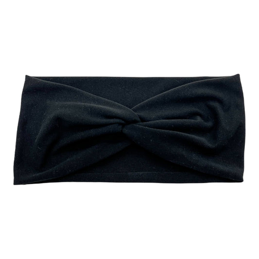 SOLID BLACK - FRONT KNOT