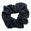 SOLID BLACK - OVERSIZED SCRUNCHIE