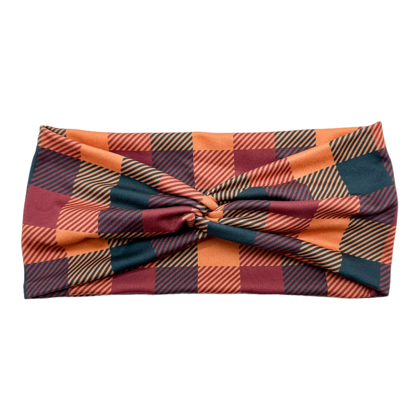 Fall Checkers FALL PLAID CHECKERS - FRONT KNOT – Hey Nicoco
