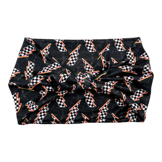 CHECKERED LIGHTNING BOLTS - LUXE