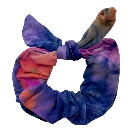 COULD BE HALLOWEEN TIE-DYE - BOW SCRUNCHIE