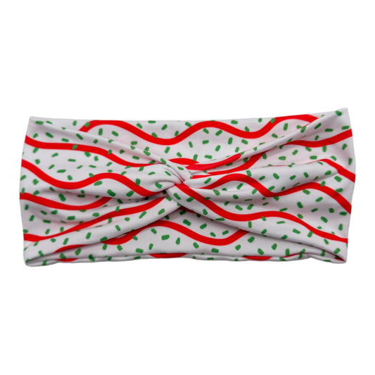 CHRISTMAS ICING & SPRINKLES - FRONT KNOT
