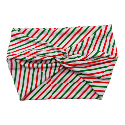 RED & GREEN WRAPPING PAPER - THICK KNOT