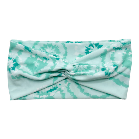 TEAL BURST - FRONT KNOT