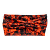 ORANGE & BLACK SMOKE - FRONT KNOT