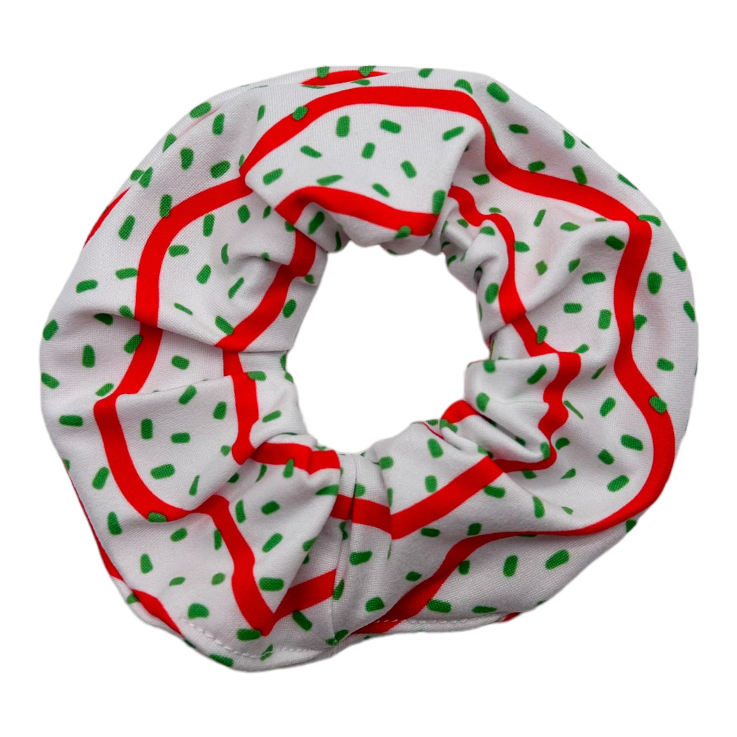CHRISTMAS ICING & SPRINKLES - REGULAR SCRUNCHIE