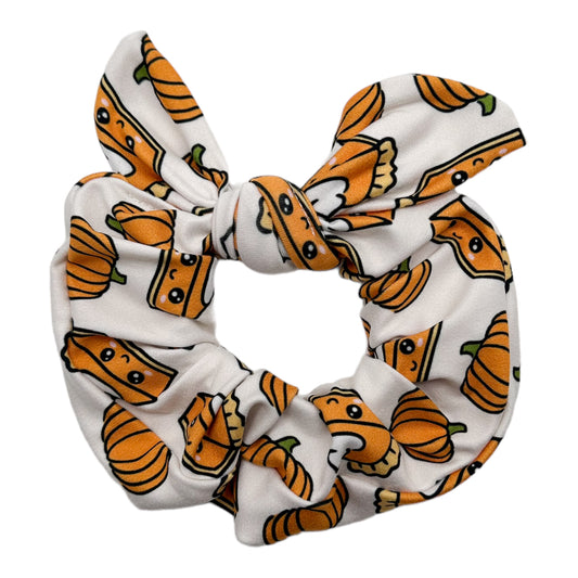 PUMPKIN PIE - BOW SCRUNCHIE