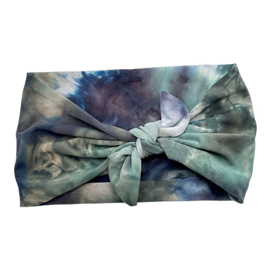 OLIVE & NAVY TIE-DYE - LUXE