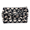 BLACK - KNIT SKULLS - LUXE