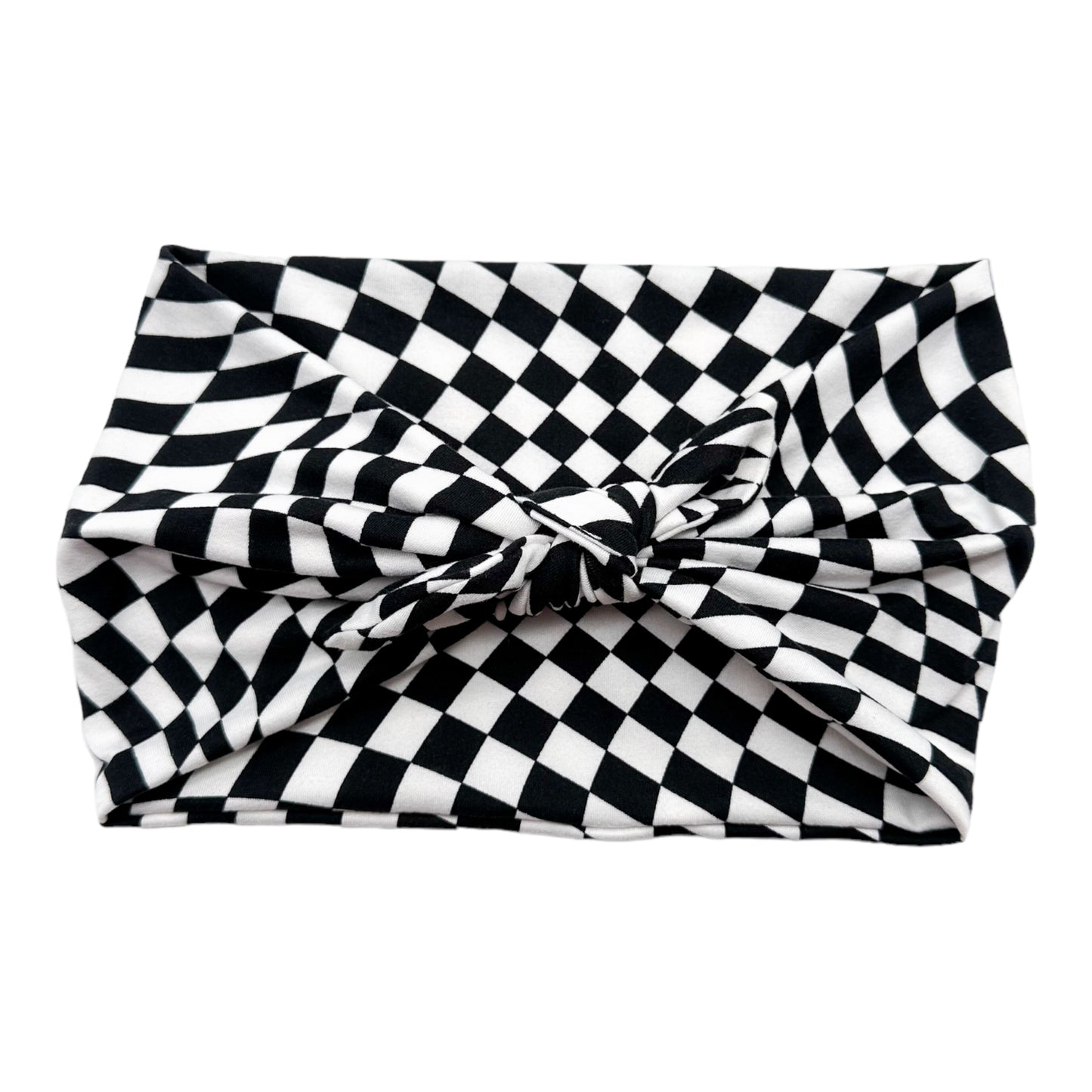 GROOVY B&W CHECKERS - LUXE