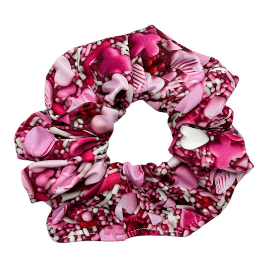 HEART SPRINKLES - OVERSIZED SCRUNCHIE