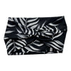 BLACK W/ WHITE PALM LEAVES - COCO