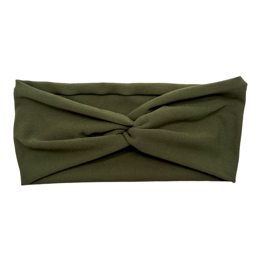 OLIVE GREEN- FRONT KNOT