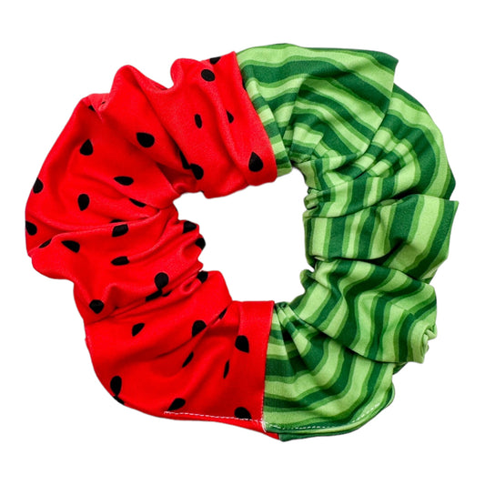 WATERMELON - SPLIT - OVERSIZED SCRUNCHIE