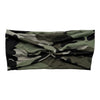 BLACK & GREEN CAMO - FRONT KNOT