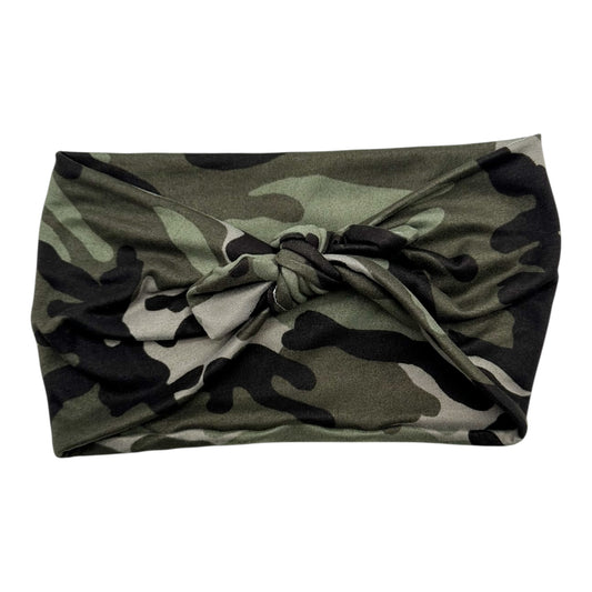 BLACK & GREEN CAMO - LUXE