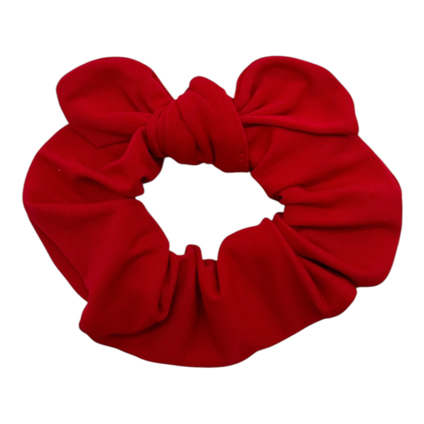 RED - BOW SCRUNCHIE