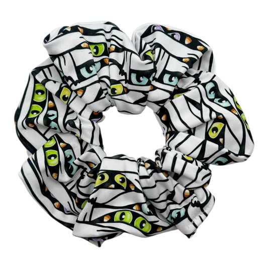 MUMMY & CREEPY EYES - OVERSIZED SCRUNCHIE