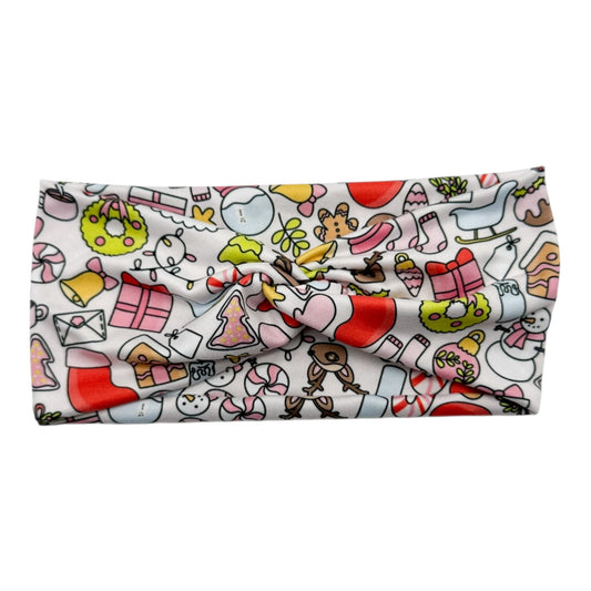 GIRLY CHRISTMAS DOODLES - FRONT KNOT