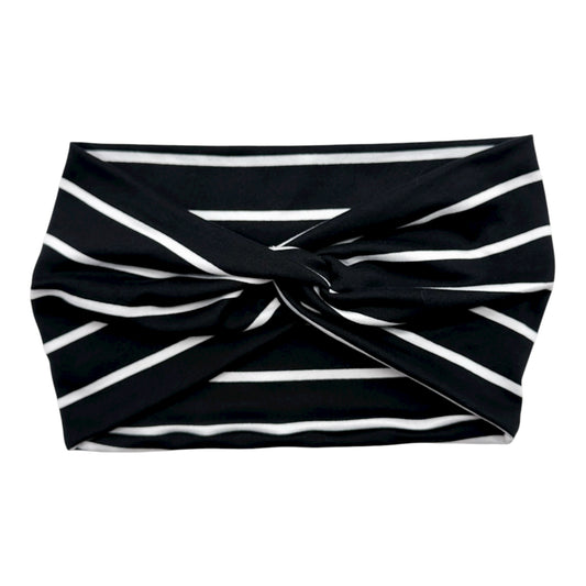 BLACK W/ WHITE STRIPE - COCO