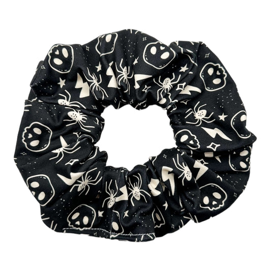SKULLS / SPIDERS / BOLTS - OVERSIZED SCRUNCHIE