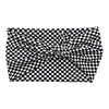 SMALL BLACK & WHITE CHECKERS - LUXE