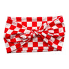 RED & WHITE CHECKERED - LUXE